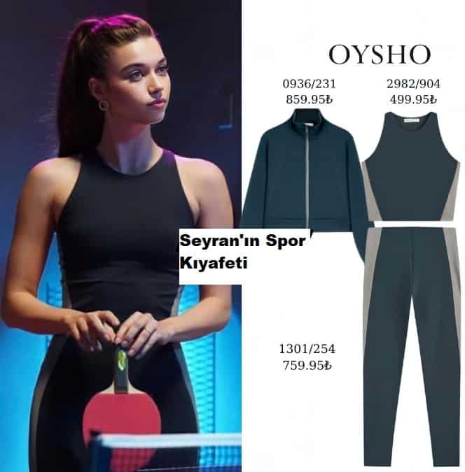 4 Kasım Yalıçapkını Seyra'nın spordaki kıyafeti