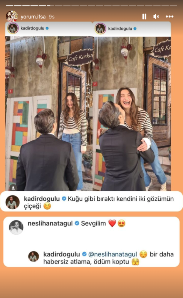 kadir dogulu ile neslihan atagul un atlama diyalogu sosyal medyada gundem oldu