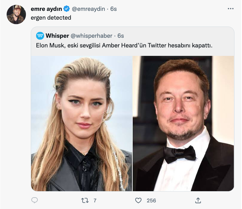 emre aydin dan elon musk un amber heard hamlesi icin dikkat ceken yorum