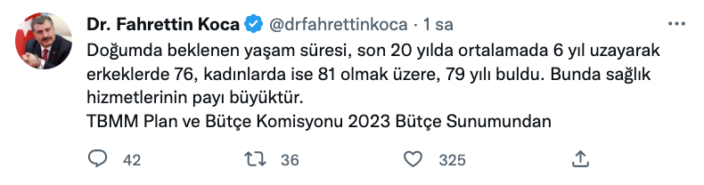 saglik bakani fahrettin koca dan yasam suresi ile ilgili carpici aciklama