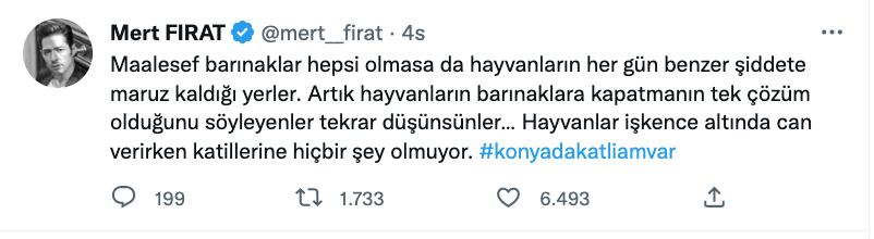 mert firat tan konya da yasanan katliam ile ilgili dikkat ceken ifadeler 