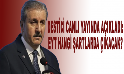 Destici canlı yayında açıkladı: EYT hangi şartlarda çıkacak?