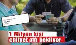 Ehliyet affı için 1,5 milyon kişi müjdeli haberi bekliyor!