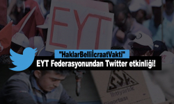 EYT Federasyonundan Twitter etkinliği!