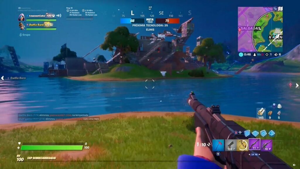 Fortnite'ta birinci şahıs modu