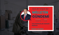 Staj Mağdurları Derneği Başkanı Olcay Eşgi ile Milletin Gündeminde