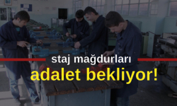 Staj mağdurları eşitlik ve adalet bekliyor