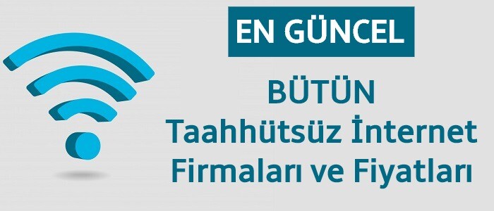 Taahhütsüz evde internet paketi sağlayan 6 firma 2021 (güncel)