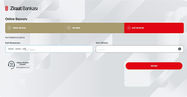 Ziraat Bankası İnternet Bankacılığı Açma