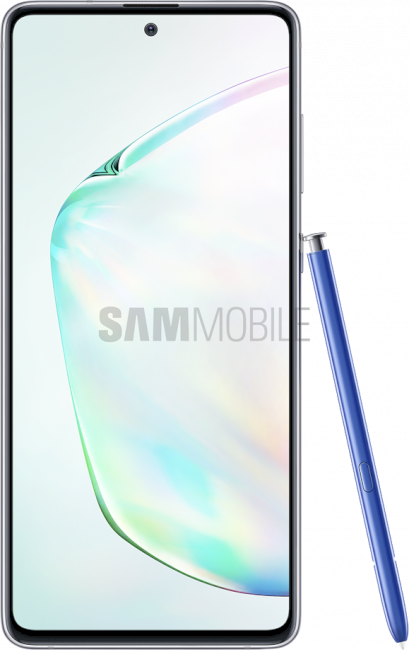 Galaxy Note 10 Lite'ın resmi