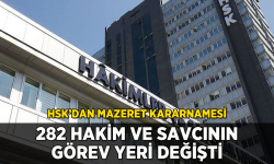 HSK'dan yeni kararname: 282 hakim-savcının yeri değişti