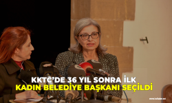 KKTC’de 36 yıl sonra ilk: Kadın belediye başkanı göreve geldi