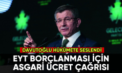 Davutoğlu'ndan EYT borçlanmasında asgari ücret önerisi