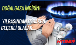 Doğalgaza indirim geldi! Ocak'tan itibaren geçerli olacak...