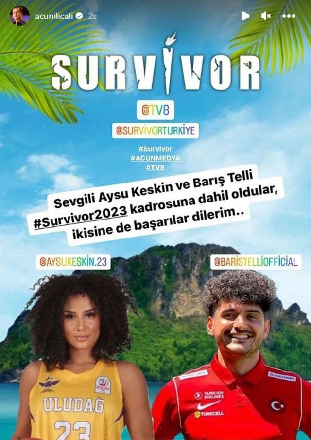 acun ilicali survivor 2023 e katilan surpriz iki ismi acikladi