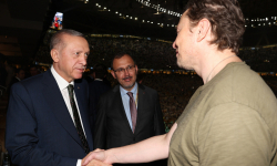 Cumhurbaşkanı Erdoğan, Elon Musk ile Katar'da buluştu!