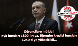 Öğrencilere müjde ! Kyk bursları 1800 liraya, öğrenim kredisi bursları 1250 tl ye yükseltildi…