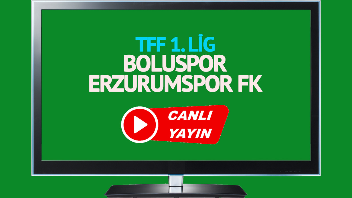 CANLI İZLE! Boluspor Erzurumspor canlı maç izle