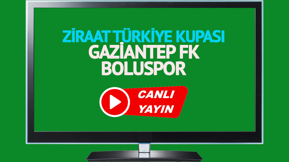 CANLI İZLE! Gaziantep FK Boluspor canlı maç izle