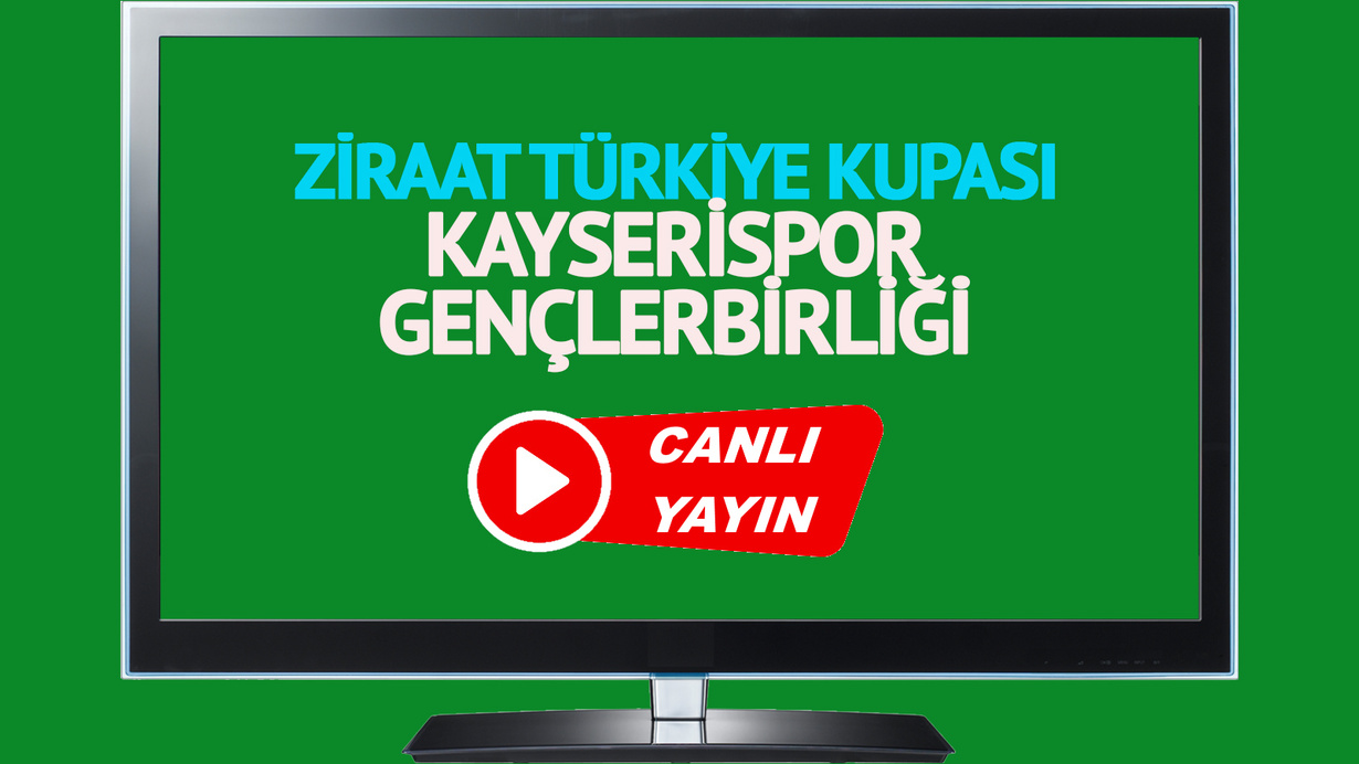 CANLI İZLE! Kayserispor Gençlerbirliği canlı maç izle