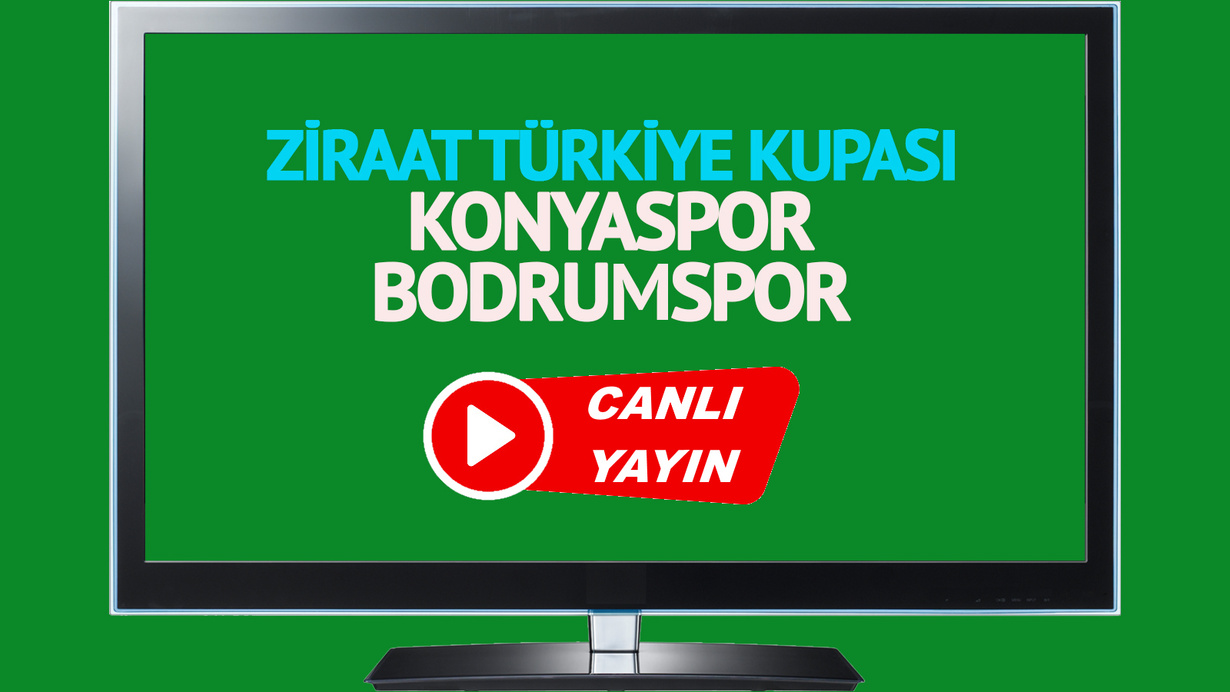 CANLI İZLE! Konyaspor Bodrumspor canlı maç izle