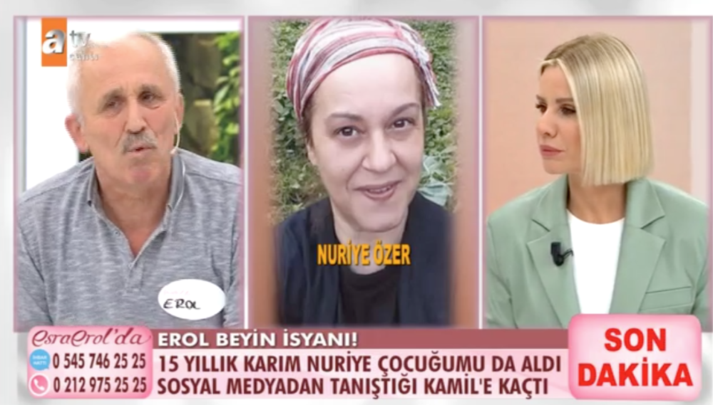 esra erol da nuriye ozer kimdir erol ozer kimdir nuriye ozer olayi nedir