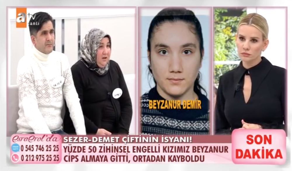 esra erol da beyzanur demir kimdir beyzanur demir olayi nedir