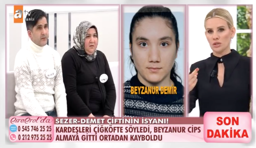 esra erol da beyzanur demir kimdir beyzanur demir olayi nedir