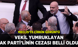 Vekil yumruklayan AK Parti'linin cezası belli oldu