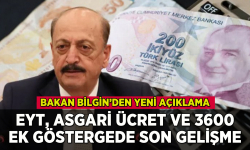 Bilgin'den EYT, asgari ücret ve 3600 ek gösterge açıklaması