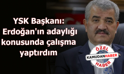 YSK Başkanı Akkaya'dan Erdoğan'ın adaylığı konusunda açıklama