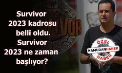 Survivor 2023 kadrosu belli oldu. Survivor 2023 ne zaman başlıyor? Acun bomba ismi açıkladı...