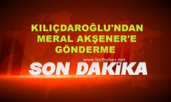 Kemal Kılıçdaroğlu'ndan Meral Akşener'e gönderme