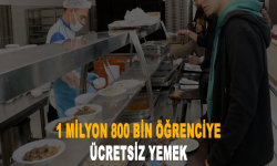 MEB’den 1 milyon 800 bin öğrenciye ücretsiz yemek