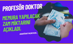 O profesör memur ve emekli maaşlarına ne kadar zam yapılacağını açıkladı!