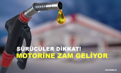 Motorine zam geliyor, sürücüler dikkat!