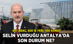 Selin vurduğu Antalya'da son durum ne? Bakan Soylu açıkladı