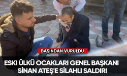 Son dakika... Eski Ülkü Ocakları Genel Başkanı Sinan Ateş'e silahlı saldırı