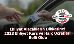 Ehliyet Alacakların Dikkatine! 2023 Ehliyet Kurs ve Harç Ücretleri Belli Oldu