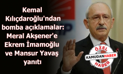 Kemal Kılıçdaroğlu'ndan bomba açıklamalar: Meral Akşener'e Ekrem İmamoğlu ve Mansur Yavaş yanıtı