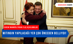 Ekrem İmamoğlu'ndan Kılıçdaroğlu ve Akşener hakkında flaş açıklamalar!