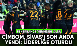 Galatasaray, Sivas'ı son anda yıkıp liderliğe oturdu