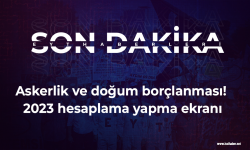 Askerlik ve doğum borçlanması! 2023 hesaplama yapma ekranı