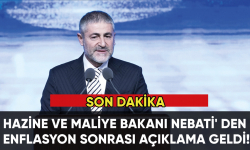 Bakan Nebati enflasyon sonrası açıklama yaptı!