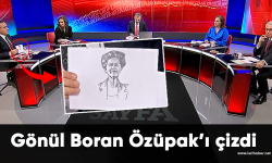 Deniz Zeyrek, Gönül Boran Özüpak'ı çizdi