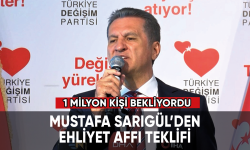 Mustafa Sarıgül'den Ehliyet affı teklifi