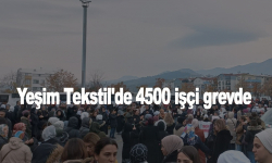 Yeşim Tekstil'de 4500 işçi grevde